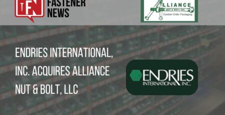 endries-international,-inc.-acquires-alliance-nut-&-bolt,-llc