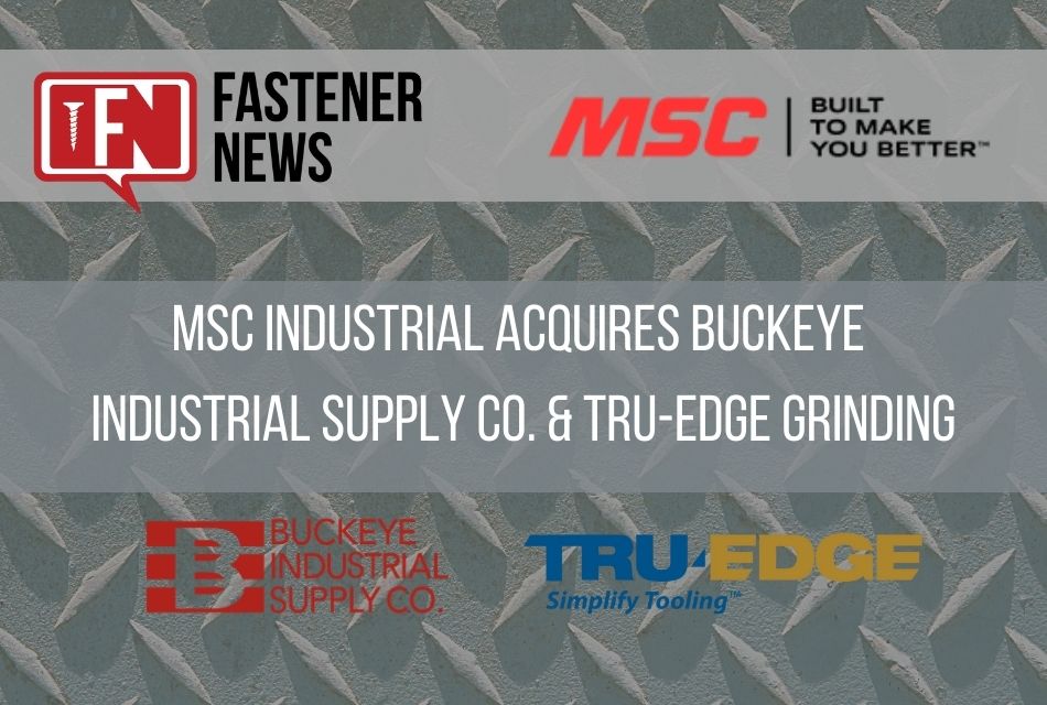 msc-industrial-acquires-buckeye-industrial-supply-co-&-tru-edge-grinding-inc.