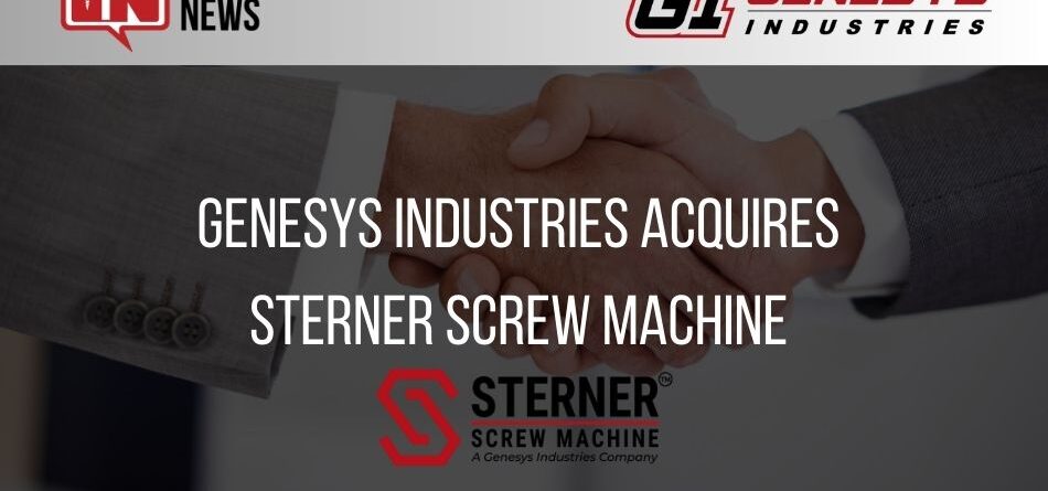 genesys-industries-acquires-sterner-screw-machine