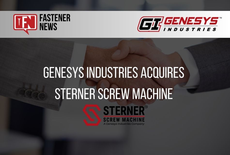 genesys-industries-acquires-sterner-screw-machine