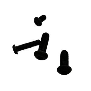 3/8"-16x3 1/2",(FT) BUTTON SOCKET CAPS COARSE ALLOY THERMAL BLACK OXIDE