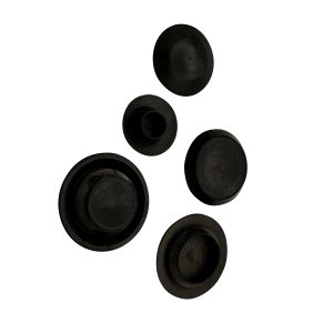 3/8" Hole Size 3/4" Head O.D. Black Plastic Flush Type Hole Plugs (Copy)
