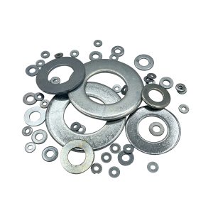 1 3/8" SAE FLAT WASHERS MED. CARBON THRU-HARDENED ZINC-YELLOW CR+6